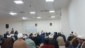 کلاس آموزشی تخصصی ویژه طلاب قم با حضور حجت الاسلام و المسلمین قرائتی برگزار شد