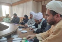 جلسه شورای اقامه نماز شهرستان هشترود