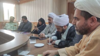 جلسه شورای اقامه نماز شهرستان هشترود