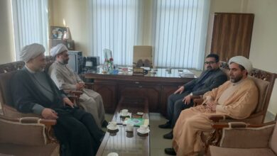 دیدار مدیر ستاد اقامه نماز آذربایجانشرقی با معاون سیاسی فرمانداری هشترود