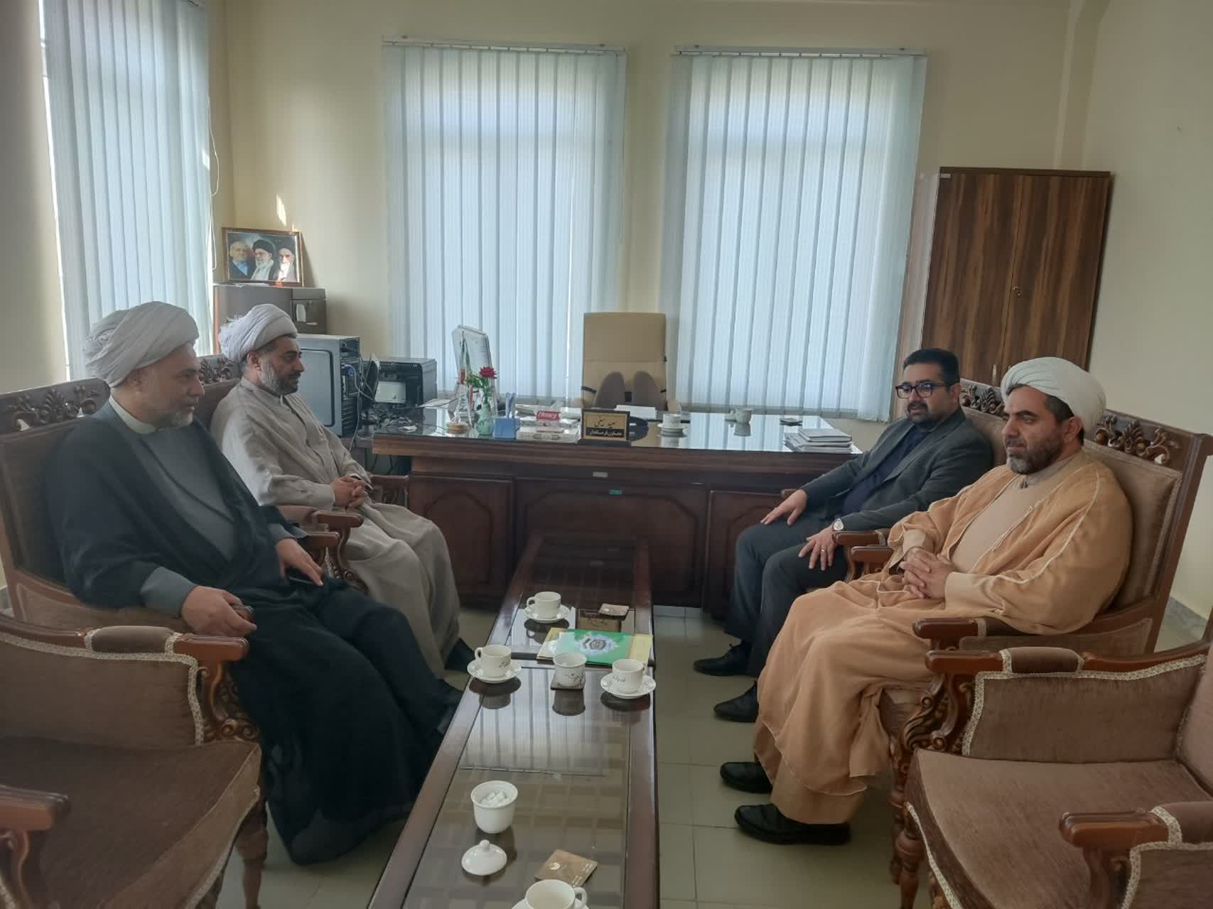 دیدار مدیر ستاد اقامه نماز آذربایجانشرقی با معاون سیاسی فرمانداری هشترود