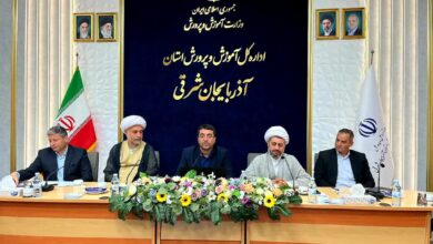 جلسه شورای اقامه نماز اداره کل آموزش و پرورش استان