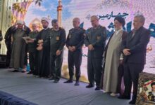 چهارمین همایش منزلت نماز نیروهای مسلح استان قزوین در تاکستان برگزار شد