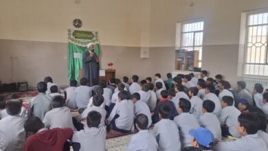 گفتمان های نمازشناسی با هدف ترویج فرهنگ نورانی نماز در مدارس شهرستان درمیان برگزار شد