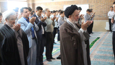 زنگ نماز در دبیرستان پسرانه انرژی اتمی قزوین به صدا درآمد