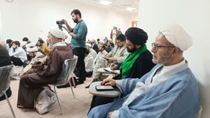 کلاس آموزشی تخصصی ویژه طلاب قم با حضور حجت الاسلام و المسلمین قرائتی برگزار شد
