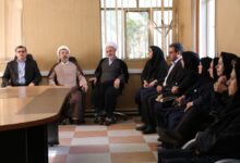 دیدار مدیر ستاد اقامه نماز زنجان با رئیس جدید مجموعه درمانی شهید بهشتی