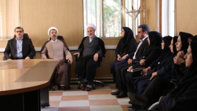 دیدار مدیر ستاد اقامه نماز زنجان با رئیس جدید مجموعه درمانی شهید بهشتی