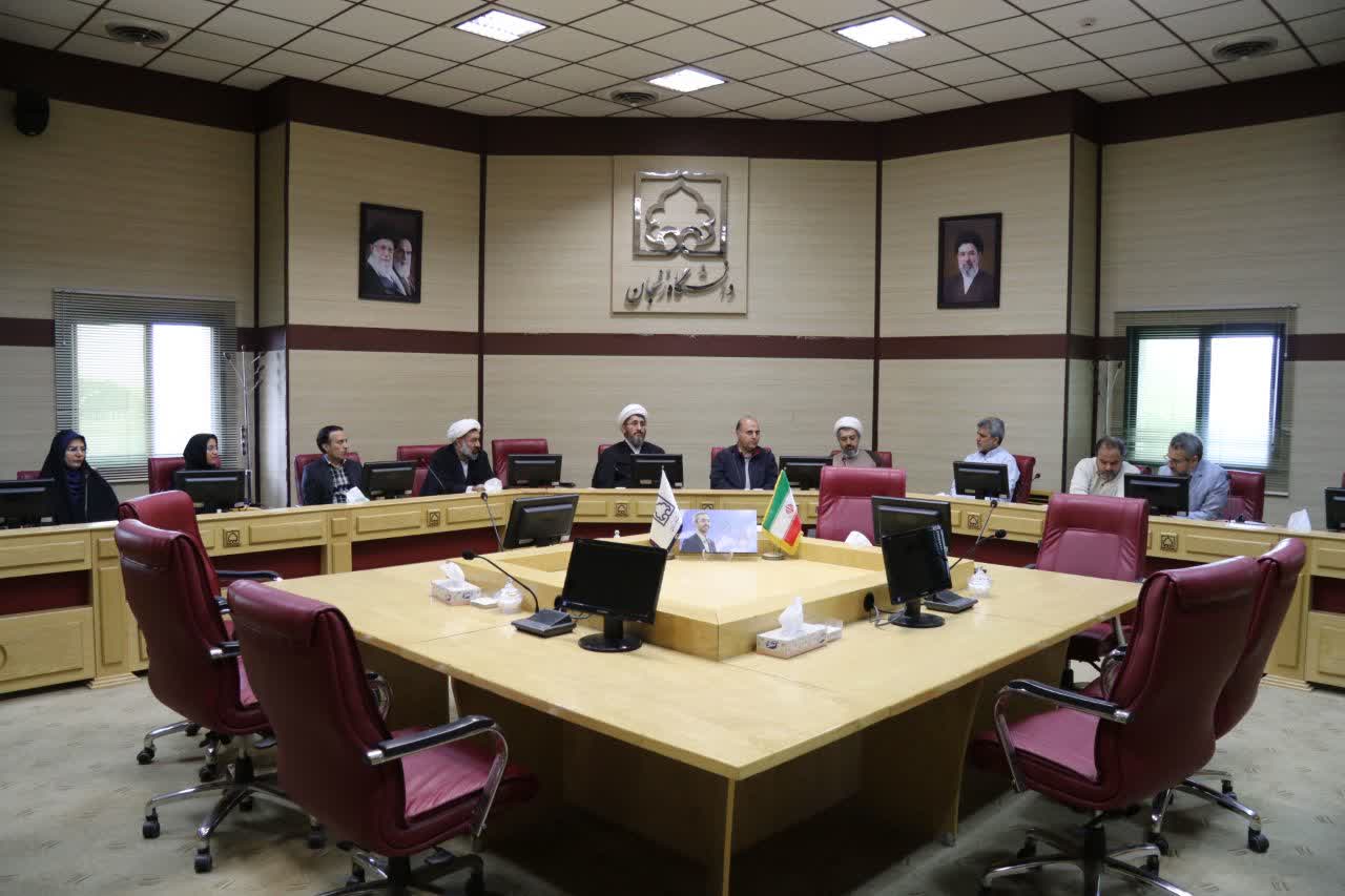 جلسه شورای اقامه نماز دانشگاه سراسری زنجان برگزار شد