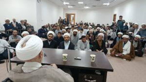 کلاس آموزشی تخصصی ویژه طلاب قم با حضور حجت الاسلام و المسلمین قرائتی برگزار شد