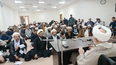 کلاس آموزشی تخصصی ویژه طلاب قم با حضور حجت الاسلام و المسلمین قرائتی برگزار شد