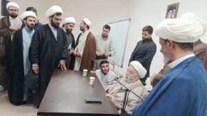 کلاس آموزشی تخصصی ویژه طلاب قم با حضور حجت الاسلام و المسلمین قرائتی برگزار شد
