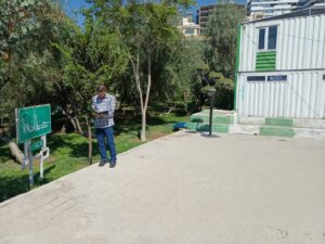 بازدید از نمازخانهها و وضوخانههای پارکهای مناطق مختلف شهرداری تبریز