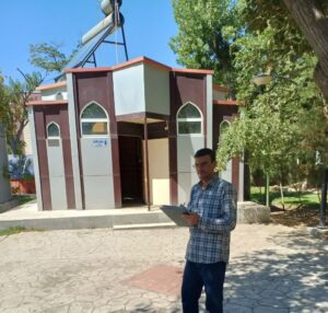 بازدید از نمازخانهها و وضوخانههای پارکهای مناطق مختلف شهرداری تبریز