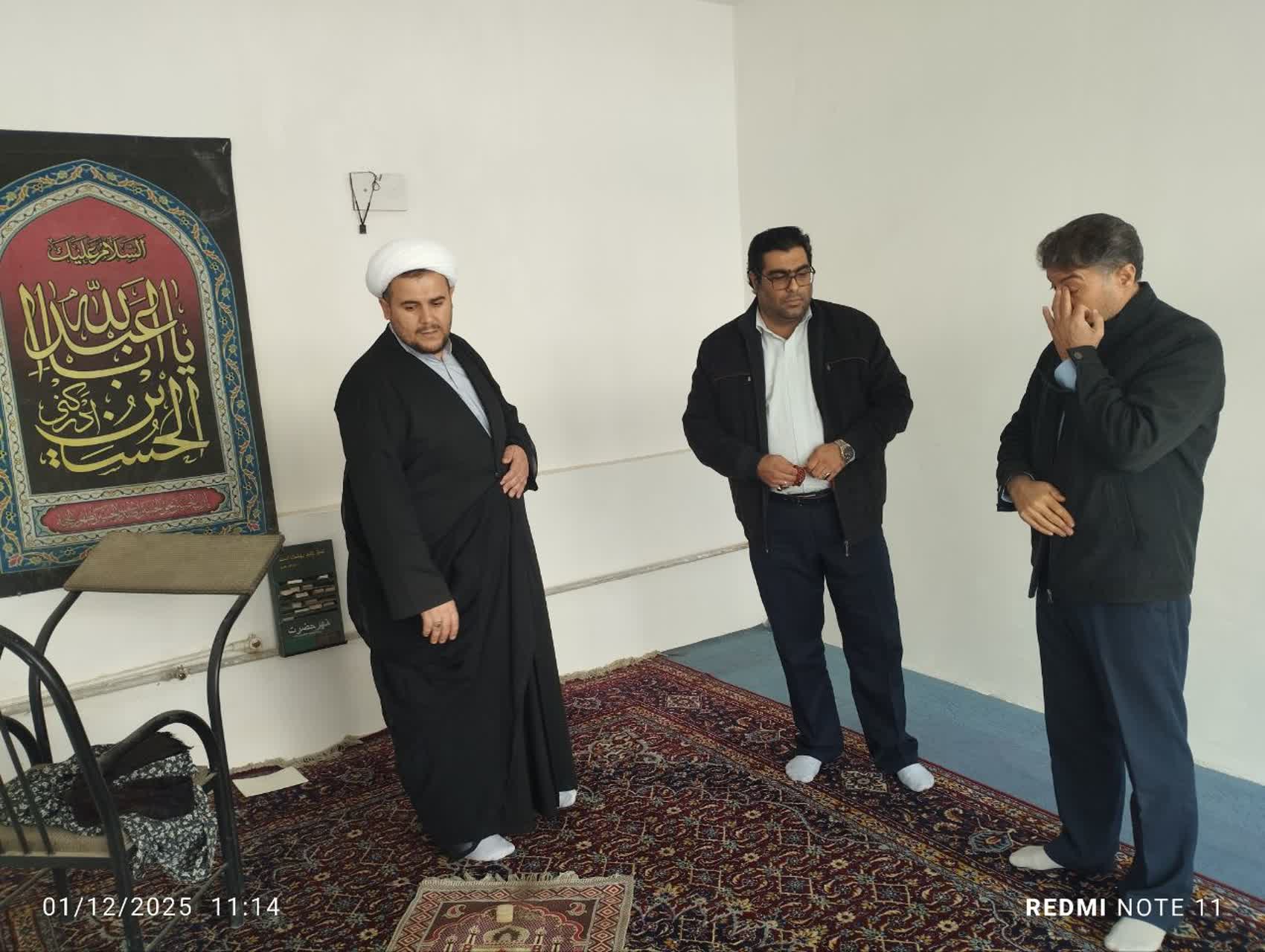 بازدید از نمازخانههای بینراهی و جایگاههای سوخت شهرستان لیلان