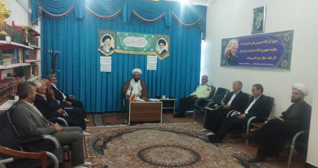 جلسه شورای اقامه نماز شهرستان لیلان