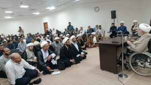 کلاس آموزشی تخصصی ویژه طلاب قم با حضور حجت الاسلام و المسلمین قرائتی برگزار شد
