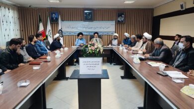 نشست مشترک دبیران اقامه نماز شهرستانها، رابطین بخشداریها و مشاورین امور بانوان شهرستانهای همدان