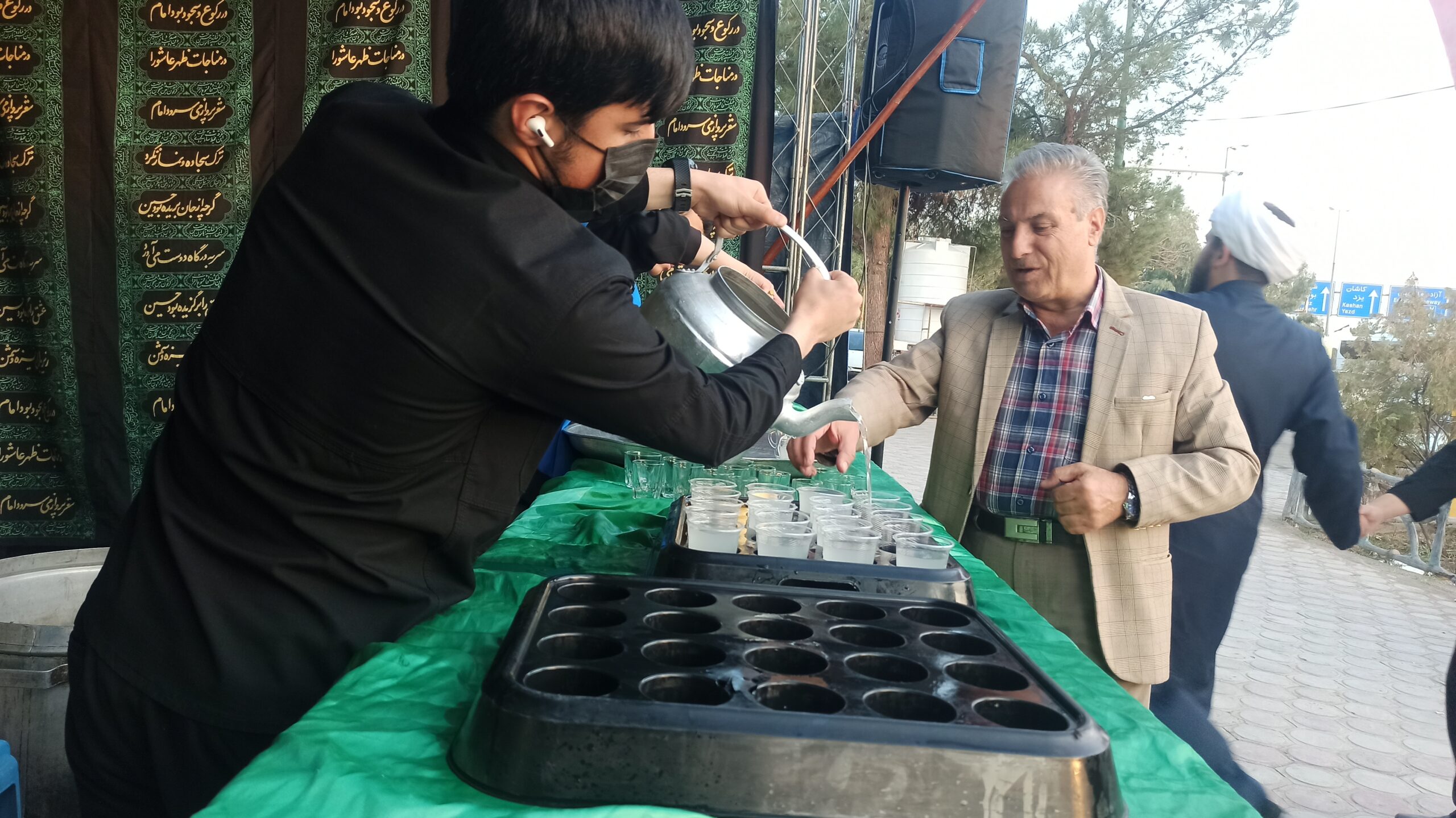 سوگواری ایام فاطمیه در مسجد اهلالبیت (ع) قم
