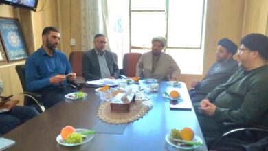 جلسه کارگروه نماز نسل نو با محوریت نماز مدارس در شهرستان سامان برگزار شد
