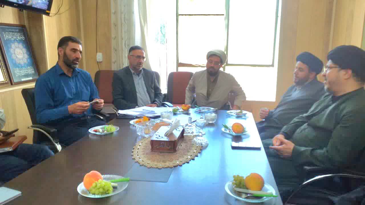 جلسه کارگروه نماز نسل نو با محوریت نماز مدارس در شهرستان سامان برگزار شد