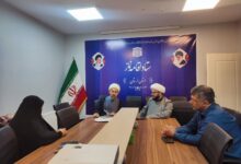 جلسه هم‌اندیشی مسئولان ستاد اقامه نماز استان لرستان با حجت‌الاسلام مجید مؤیدی و مرضیه نجفی پیرامون ارتقای کیفی نمازخانه‌های دانشگاهی