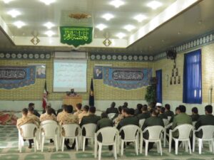 اجلاس نماز ناحیه مقاومت بسیج شهرستان فریدن اصفهان