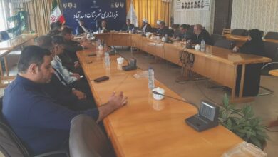 جلسه شورای اقامه نماز شهرستان اسدآباد استان همدان