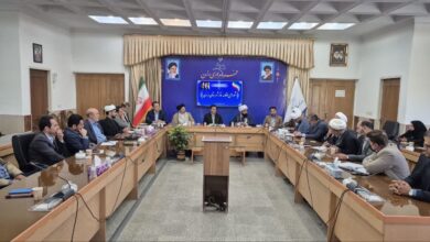 جلسه شورای اقامه نماز شهستان رزن استان همدان