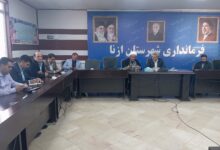 جلسه شورای اقامه نماز شهرستان ازنا