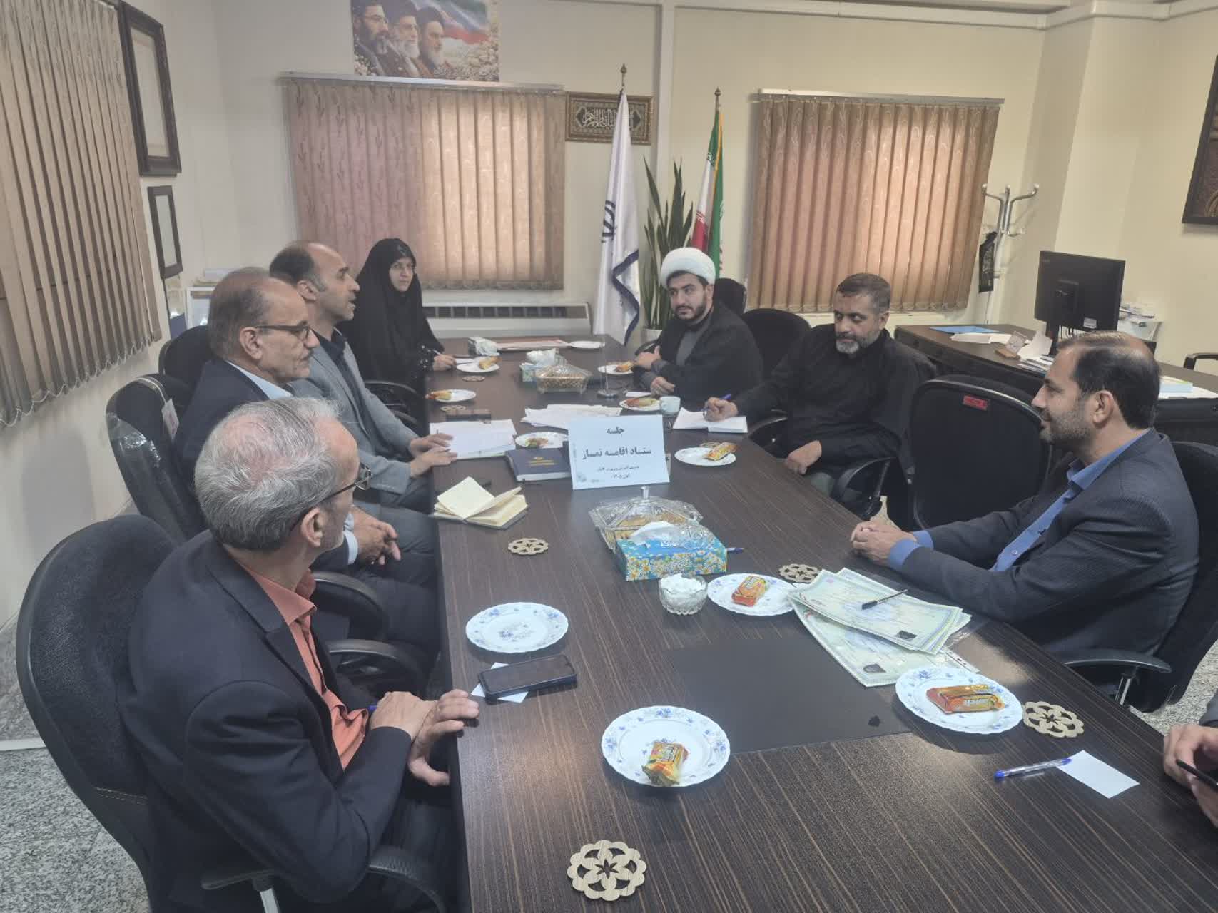 برگزاری جلسه شورای اقامه نماز آموزش و پرورش کاشان