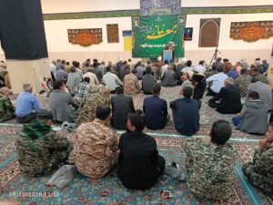 شورای اقامه نماز شرکت عمران شهرستان گلبهار برگزار شد