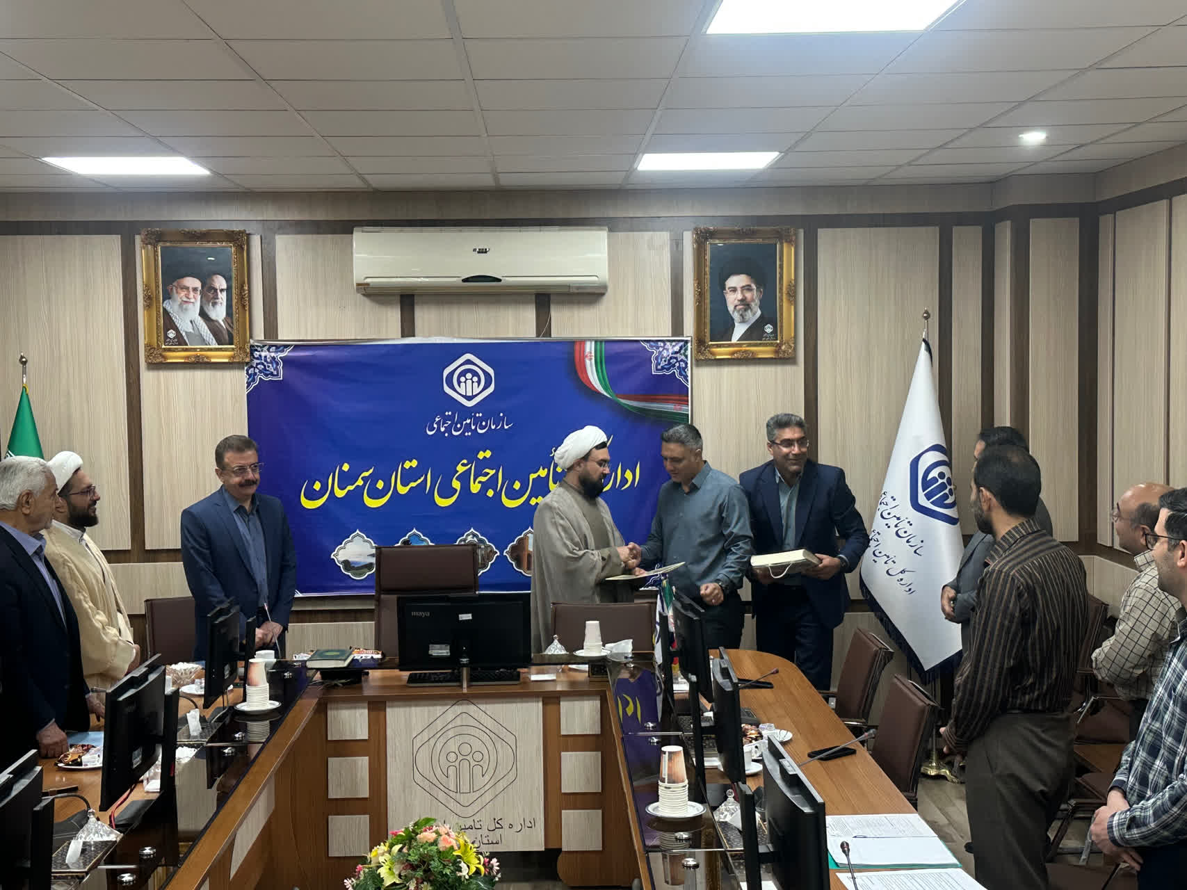 نماز در محیط کار؛ محور توجه شورای اقامه نماز مدیریت درمان استان سمنان