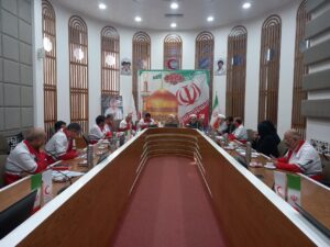 شورای اقامه نماز جمعیت هلال احمر خراسان رضوی برگزار شد