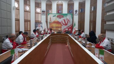 شورای اقامه نماز جمعیت هلال احمر خراسان رضوی برگزار شد