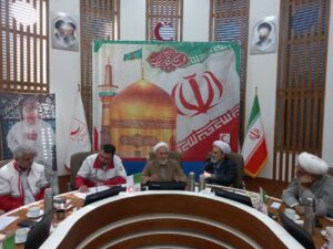 شورای اقامه نماز جمعیت هلال احمر خراسان رضوی برگزار شد