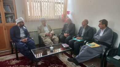 مدیر ستاد اقامه نماز کردستان با امام جمعه سقز دیدار کرد