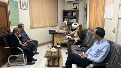 نشست مسئولان برگزار کننده اجلاس نماز سپاه امام رضا(ع) با مدیر ستاد اقامه نماز استان
