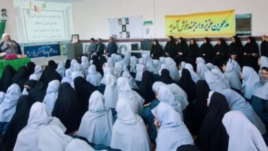 اجلاسیه نماز دانشآموز ویژه دانش آموزان مدارس شهرستان عشقآباد برگزار شد