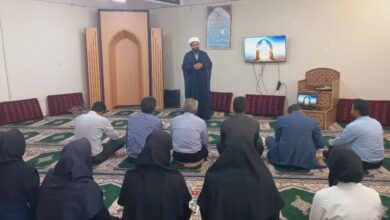 دوره آموزشی نماز ومسئولیت پذیری درمحیط کار ویژه کارکنان شرکت غله استان برگزار شد