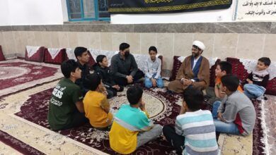 گفتمان نماز شناسی ویژه دانش آموزان روستای حسین آباد سادات بیرجند برگزار شد