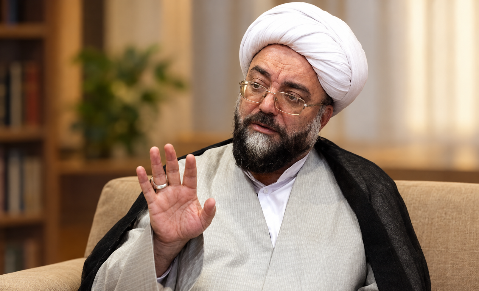 حجت الاسلام والمسلمین محی الدین بهرام محمدیان ،مشاور ستاد اقامه نماز در امور برنامه ریزی و نماز نسل نو
