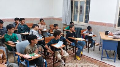 گفتمان دانش‌آموزی نماز ویژه دانش آموزان شهرستان طبس برگزار شد